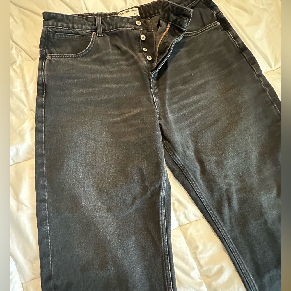 Free People: EUC. We The Free Dark Gray Flare Jeans